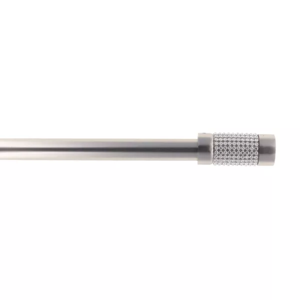Kit asta tenda estensibile (L120 - L210 cm / D19 mm) Viola Argento