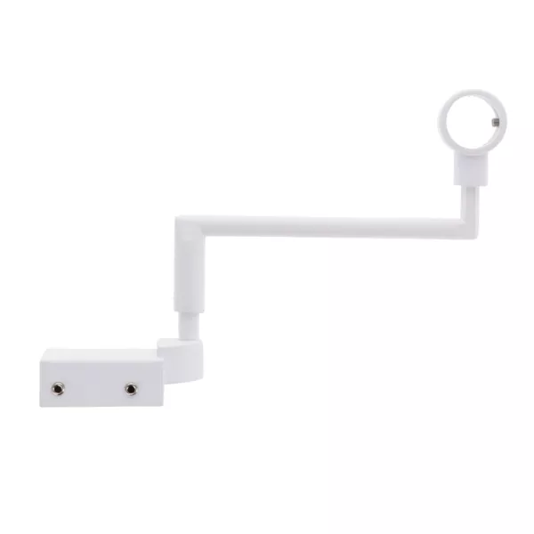 Lot de 2 supports Fix'vit (L180 - D20 mm) Blanc mat