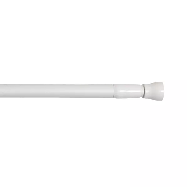 Trykknapstang, udtr�kkelig (L135 - L250 / D22 mm) Satin Hvid