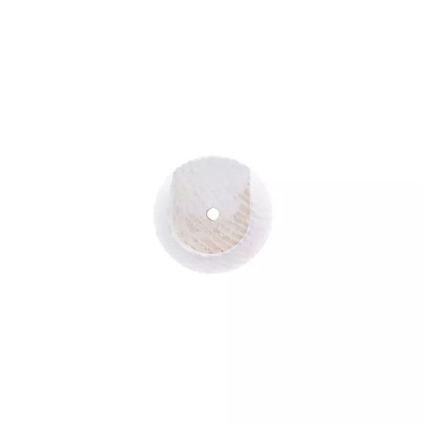 Set di 2 supporti per bastone per tende in legno cerusato (D28 mm) Soren Bianco