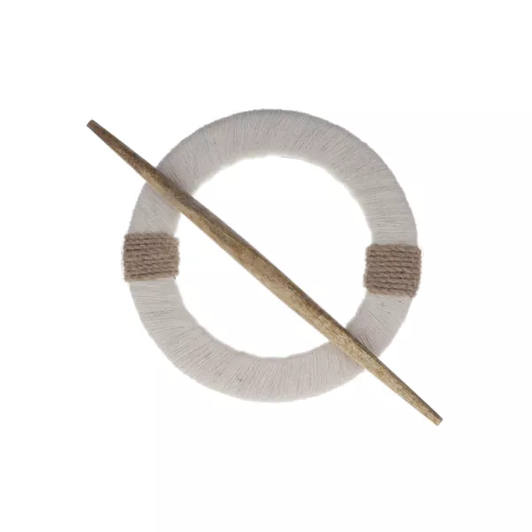 Gardinstropper i mangotr� Sacha Ecru