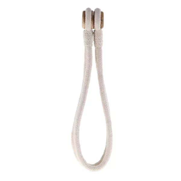 Abrazadera de cortina magn�tica Palma Marfil