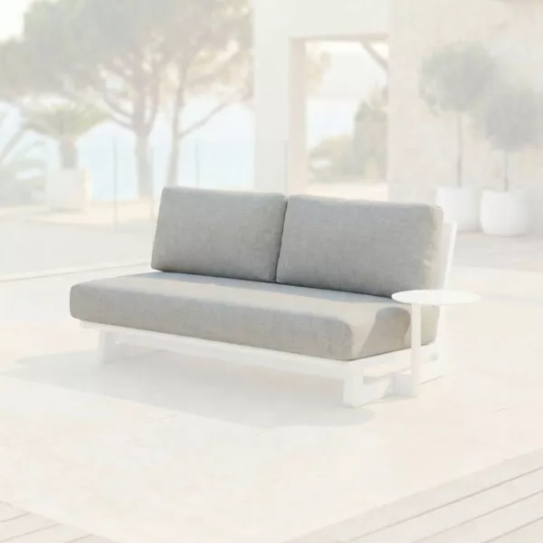 Housses de coussin de remplacement pour Canap� 3 places Long Beach Taupe