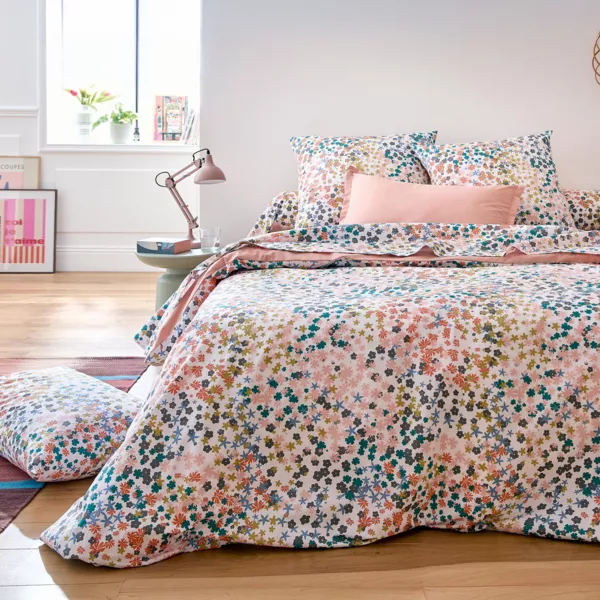Funda n�rdica de percal de algod�n (300 x 240 cm) Lolita Multicolor
