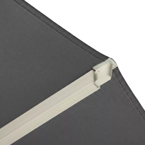 Schirmbespannung f�r Sonnenschirm mit Ausleger (3 x 3 m) Elyra Anthrazit