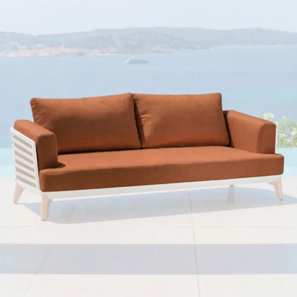Housses de coussin de remplacement pour Canap� 2 places Monte Carlo Terracotta