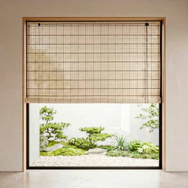 Store enrouleur � baguettes bambou (200 x 200 cm) Bali Naturel