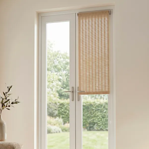 Estor enrollable semi opaco (45 x 180 cm) Rayures Beige