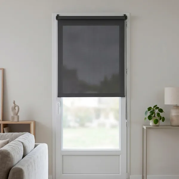 Tenda a rullo filtrante (75 x 180 cm) Pure Grigio cemento