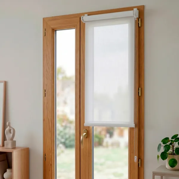 Store enrouleur tamisant (45 x 180 cm) Pure Blanc