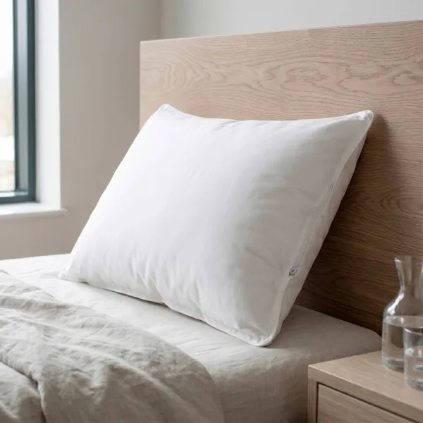 Cuscino rettangolare (50 x 70 cm) Memory foam Bianco