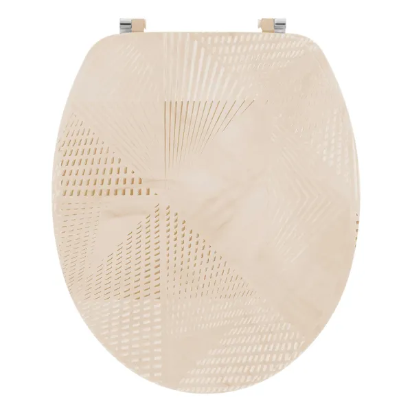 Copriwater in legno 18 pollici Chicissime Oro