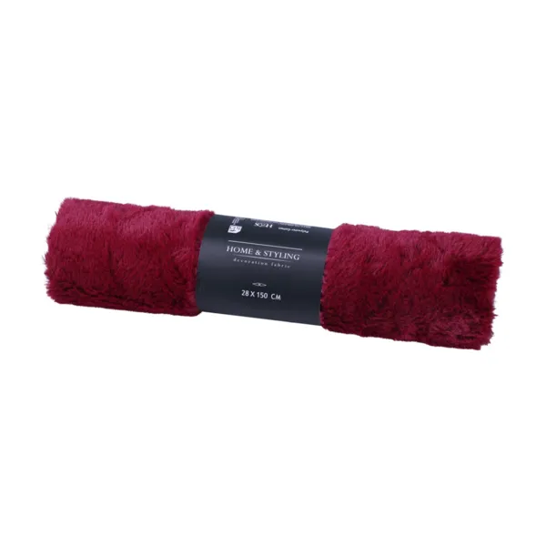 Julebordl�ber (150 x 28 cm) Bl�d Bordeaux Pels