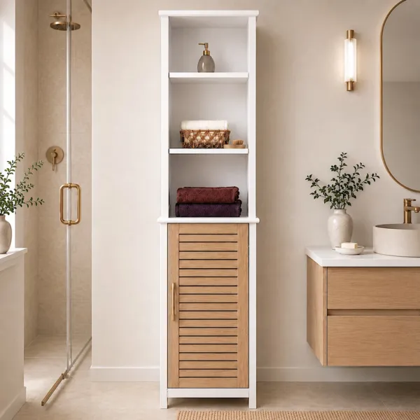 Badev�relsesskab kolonne (35 x H173 cm) Stockholm Tr�