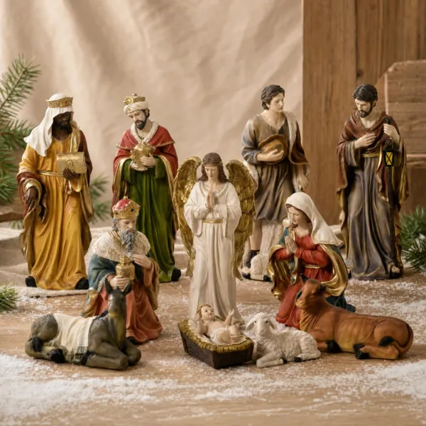 Die 11 gro�en Santons (H90 cm) Saint-Pierre