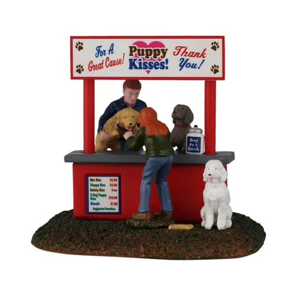 Lemax Accessoires Puppy Kusjeskraam