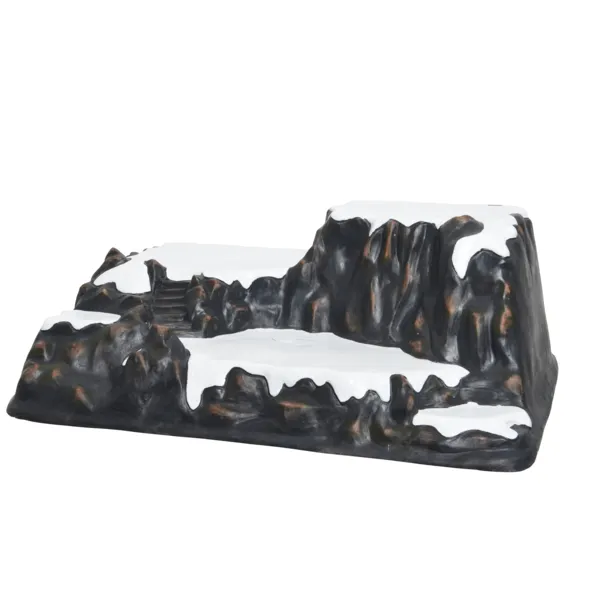 Accessoire voor dorp (40 x 55 cm) Sneeuwbedekte bergstandaard
