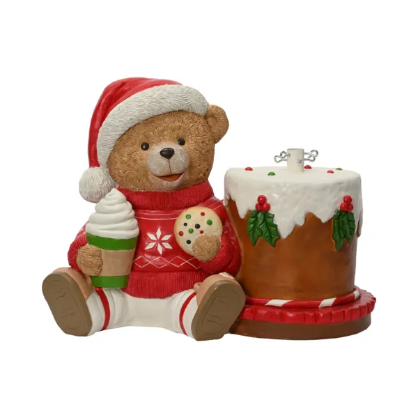 Dekorativer Weihnachtsbaumst�nder (H57 cm) Naschb�r Mehrfarbig