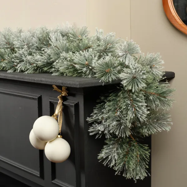 Sparrenguirlande (270 - D25 cm) Bromley Bevroren groen