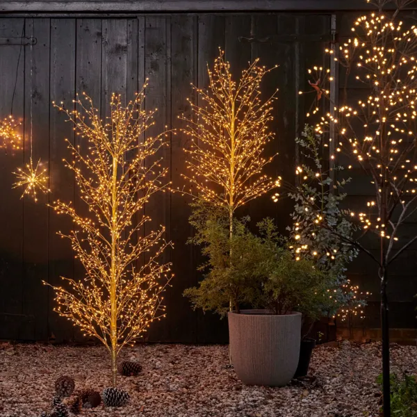 Lichtboom 1350 LED (H150 cm) S�l�nis Goud en warm wit