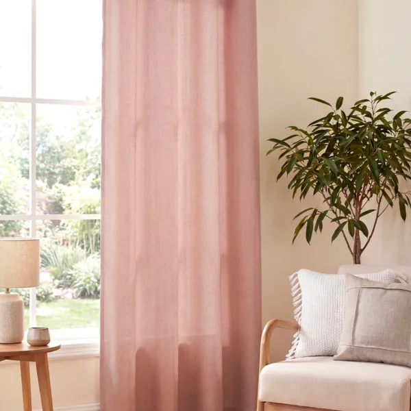 Tenda a occhielli (140 x 240 cm) Marisol Rosa