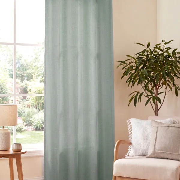 Tenda a occhielli (140 x 240 cm) Marisol Verde salvia
