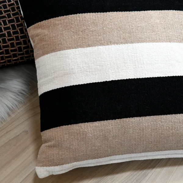 Cuscino quadrato tessuto riciclato (45 x 45 cm) Oslo Ecru