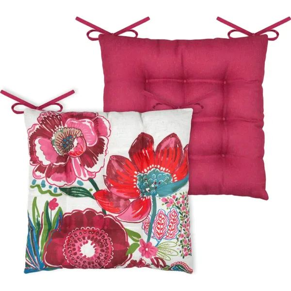 Coussin de chaise carr� (38 x 38 cm) Bellissima Multicolore