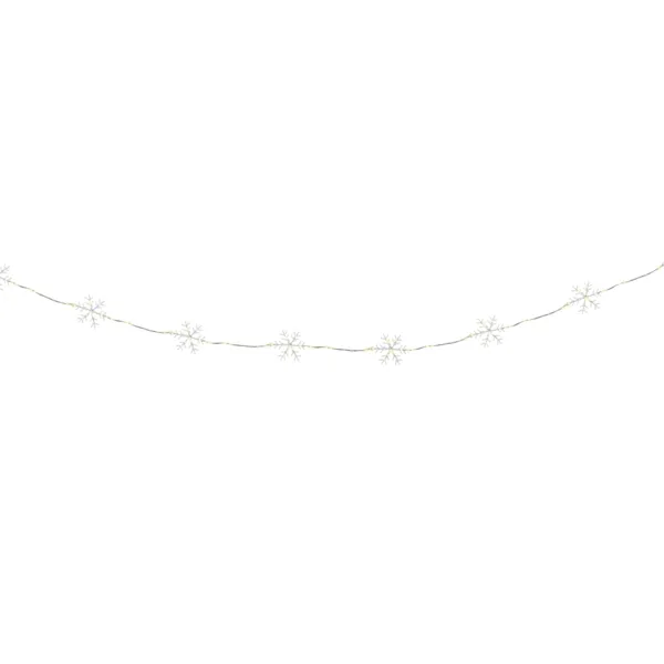 Lichtsnoer decoratie 2,25 m 200 LED Poolwit warm en koud wit