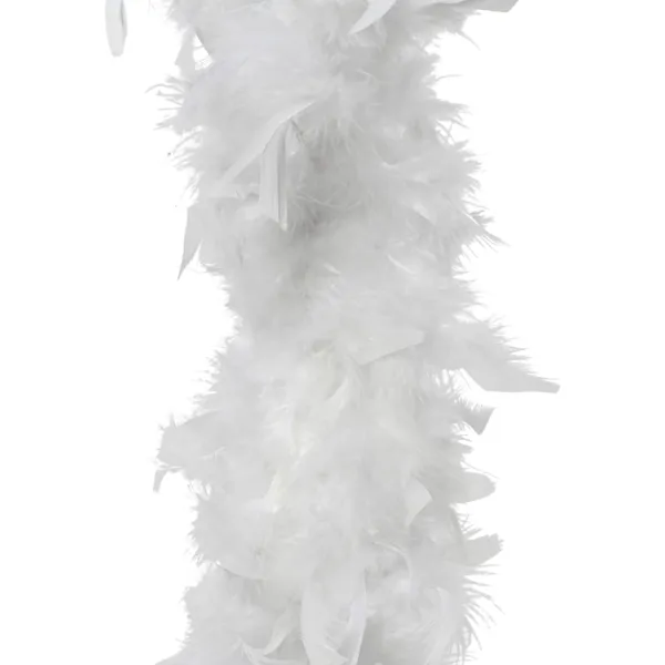 Ghirlanda Boa in piume (184 cm) Sweet Merry Bianco