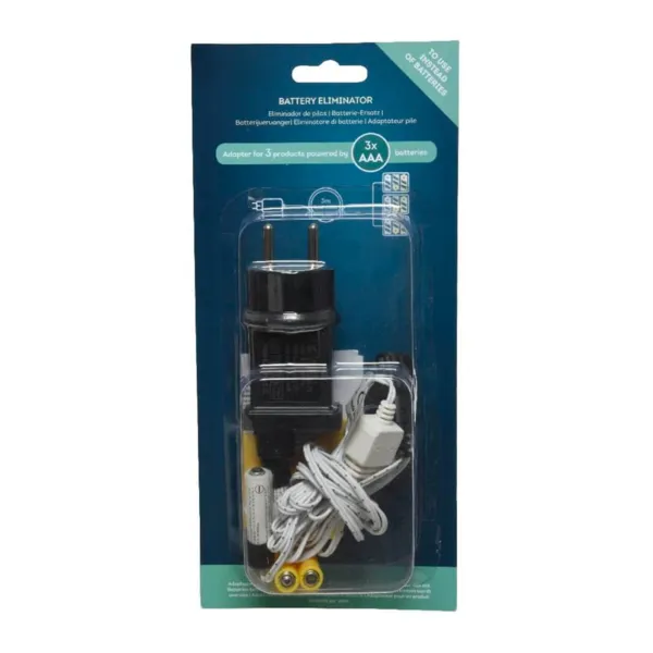 Adattatore di rete universale per pile 9 x AAA