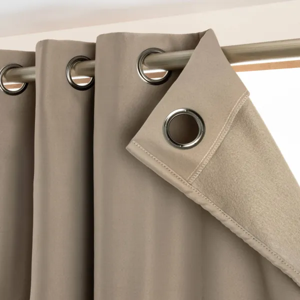 Tenda semi-oscurante termica (180 x 260 cm) Nocta Tortora