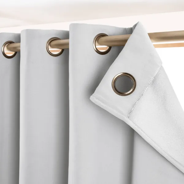 Tenda semi-oscurante termica (280 x 240 cm) Nocta Grigio chiaro