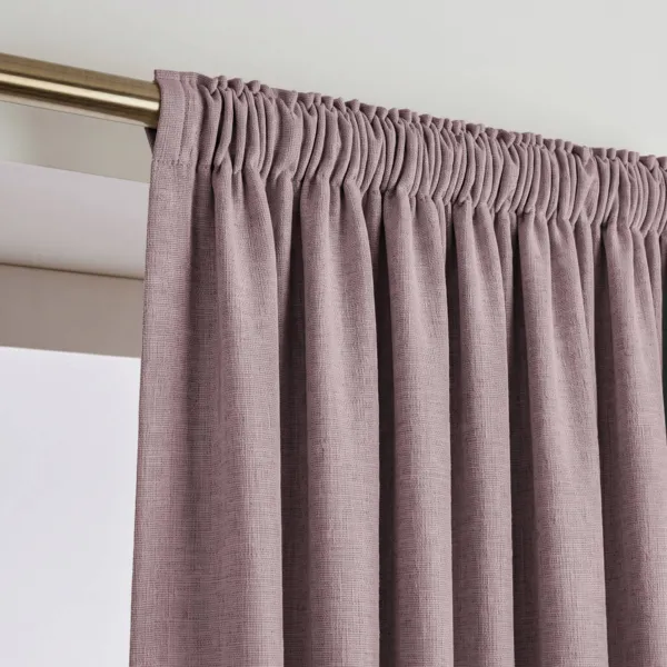 Cortina opaca Total Blackout cinta fruncidora (140 x 240 cm) Ombra Albaricoque
