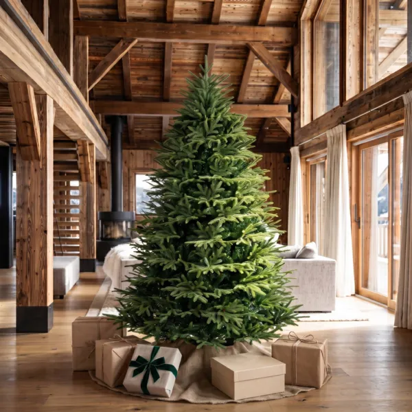 Albero di Natale artificiale (H180 cm) Lucania Verde abete