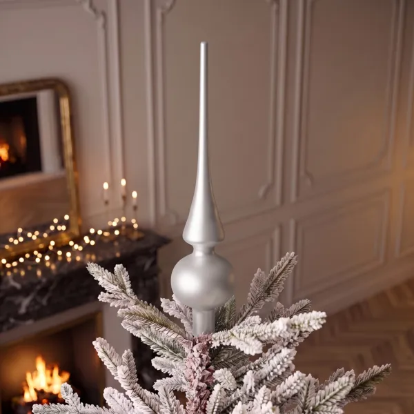 Remate para �rbol de Navidad Boreal Blanco