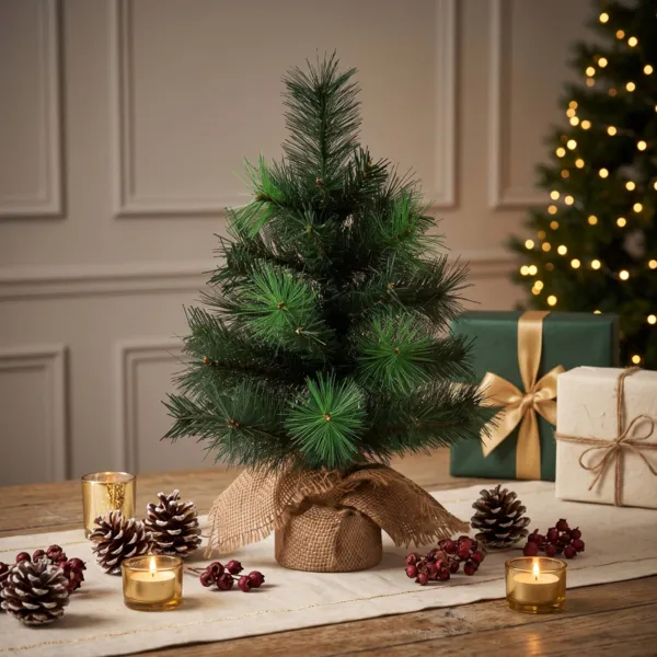 Albero artificiale da tavolo (H45 cm) Edmonton Verde abete
