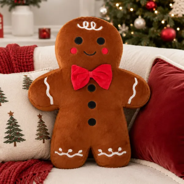 Coj�n de Navidad (H47 cm) Nono Pan de Jengibre Chocolate