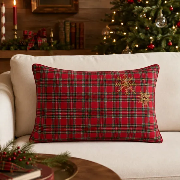 Cuscino di Natale rettangolare cotone (40 x 60 cm) Clark Multicolore