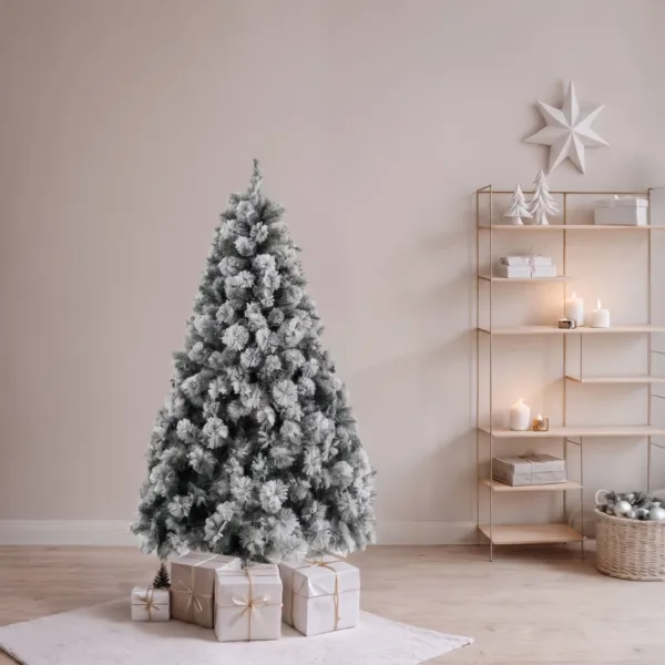 Sapin artificiel de No�l (H150 cm) Edmonton Vert enneig�
