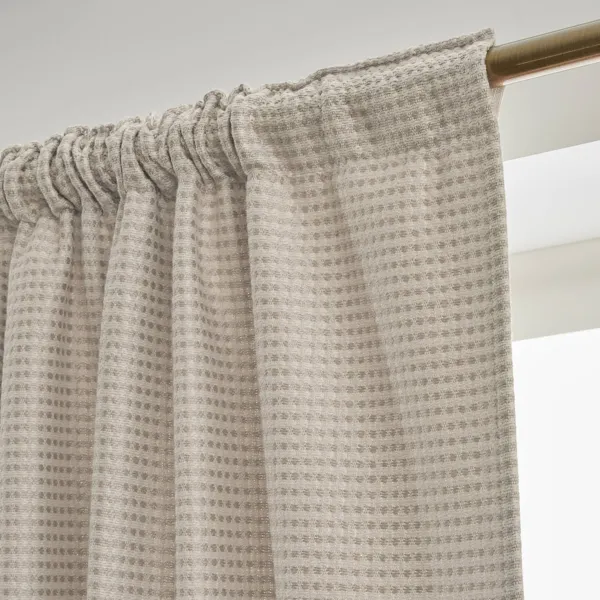 Tenda semi-oscurante termica passanti nascosti (180 x 260 cm) Lona Beige