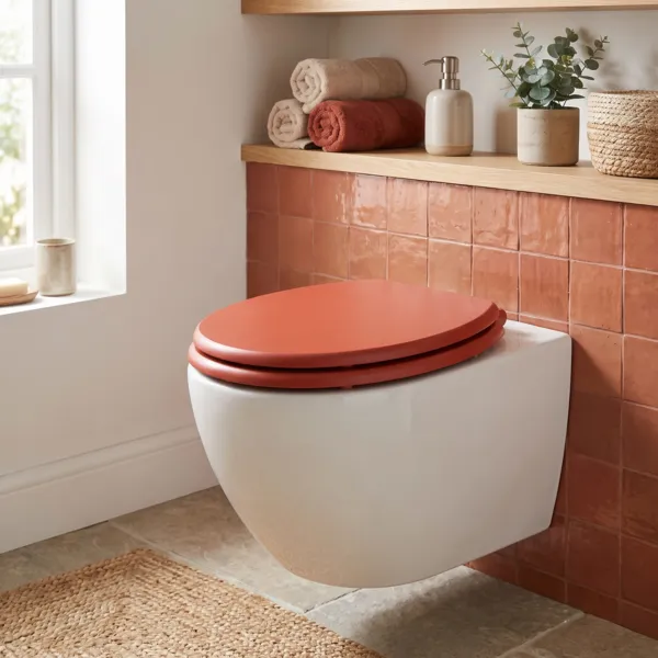 Abattant WC Timeless Tinta tinta unitata Terracotta