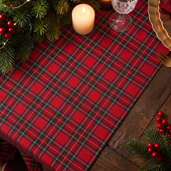 Tischl�ufer Baumwolle Weihnachten (150 cm) Clark Mehrfarbig