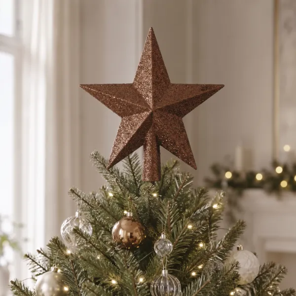 Puntale albero di Natale Alpine Caffč