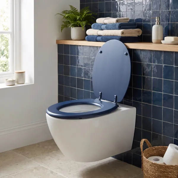 Toiletbril Timeless Nachtblauw