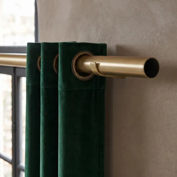  Barra de cortina de metal (L250 cm / D20 mm) Jim Oro