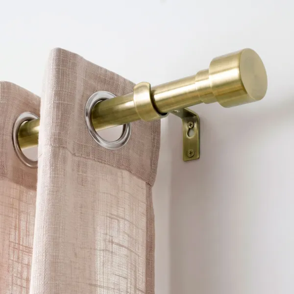 Kit de barra extensible (L120 - L210 cm / D19 mm) Palermo Oro