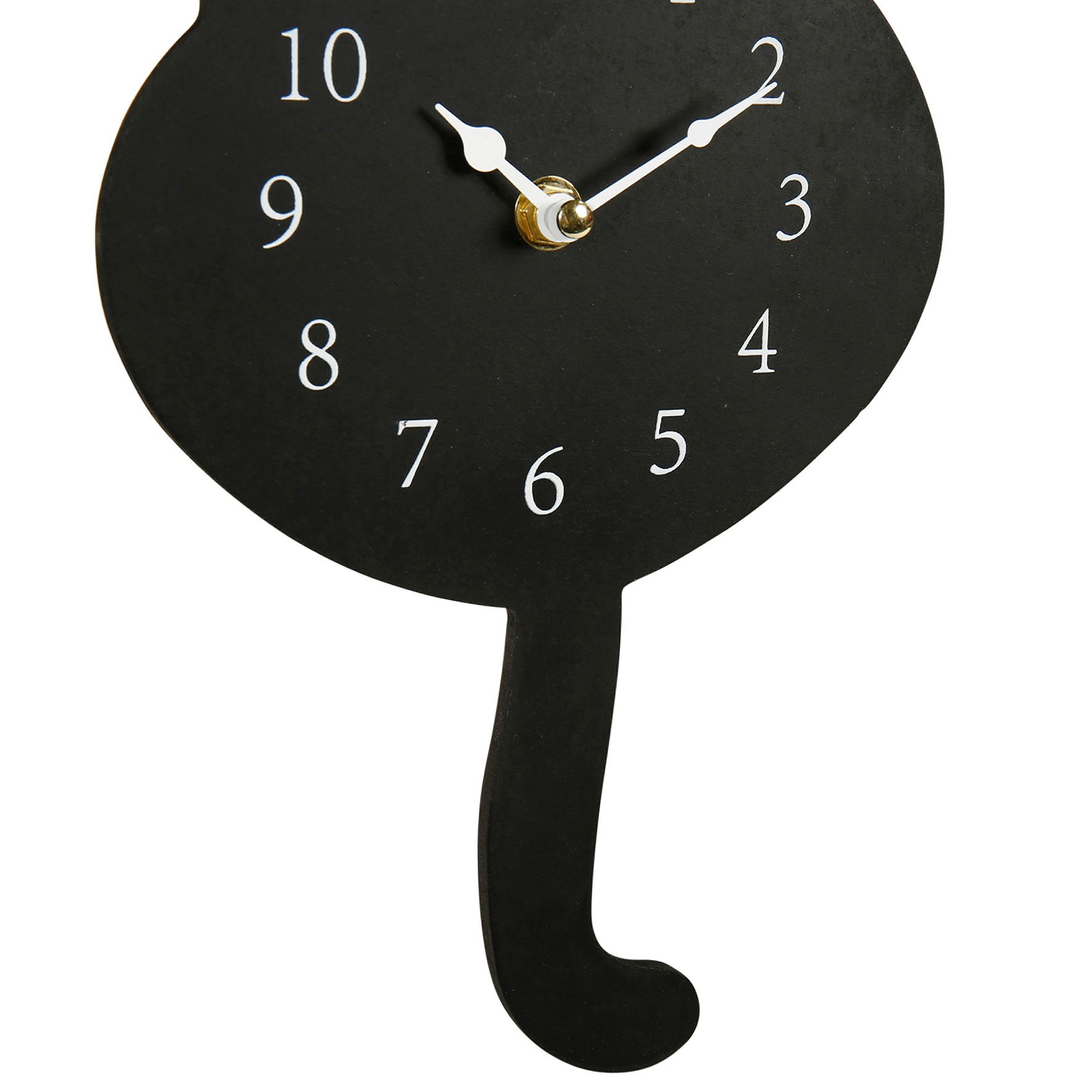 Horloge Murale Chat Design 3D Queue Remuante - Décoration Enfants Chambre - Acrylique - 42x18 Cm