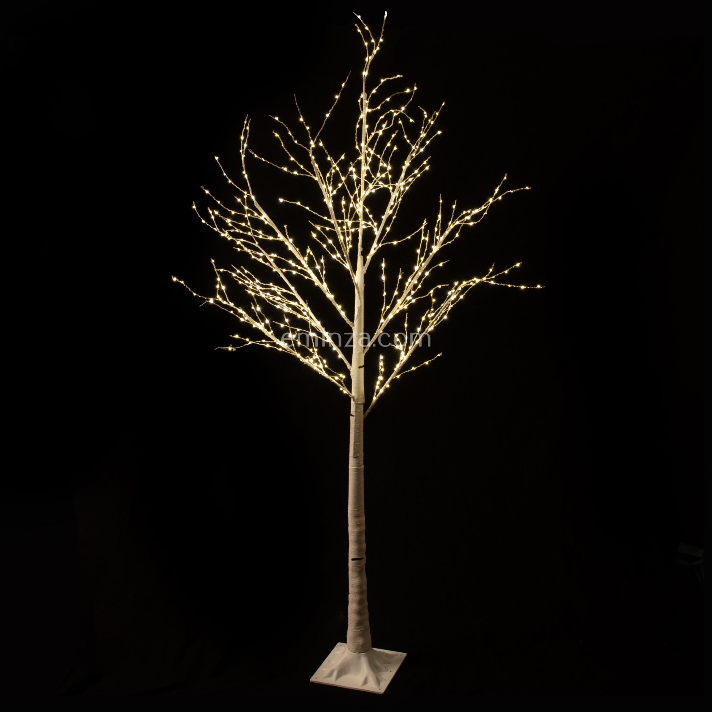 Betulla luminosa Lucidum Micro LED Alt.180 cm Bianco caldo - Alberi e alberi  di Natale artificiali - Eminza