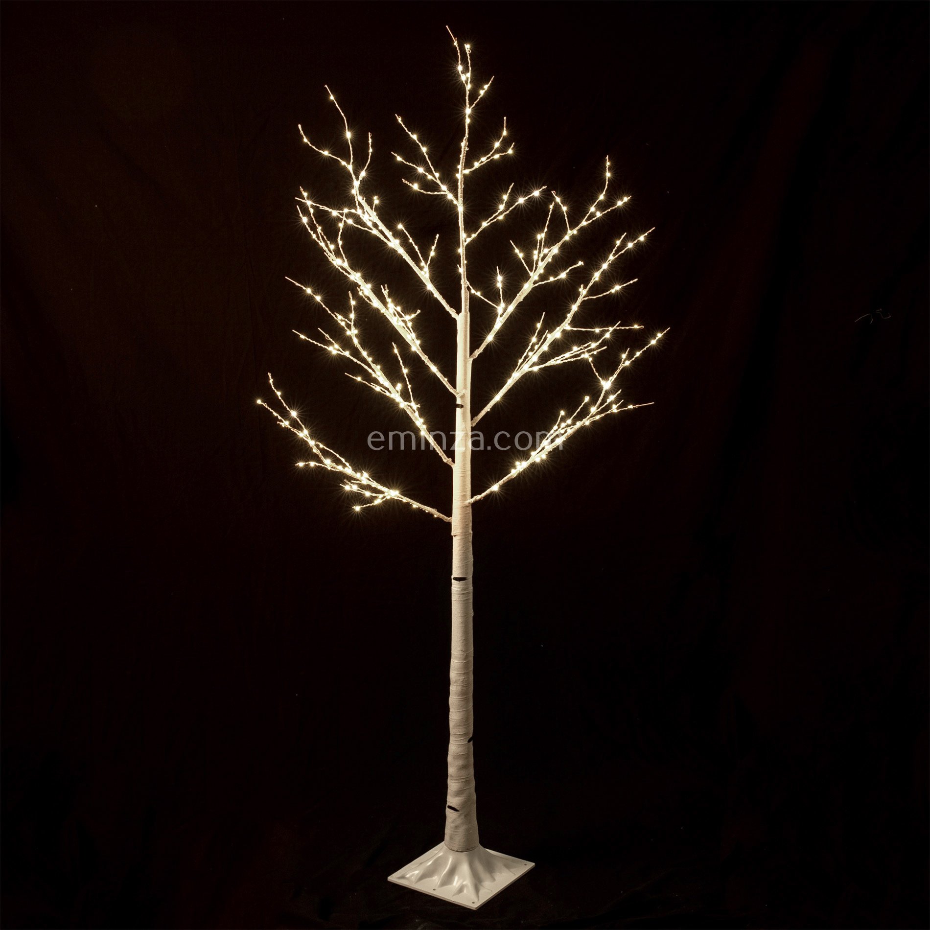 LED-Birke Lucidum H150 cm Warmweiß - Kunsttannen & Deko-Bäume - Eminza